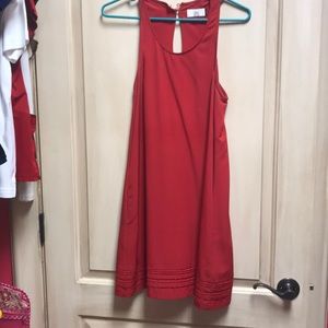 Dolce Vita red tank dress.